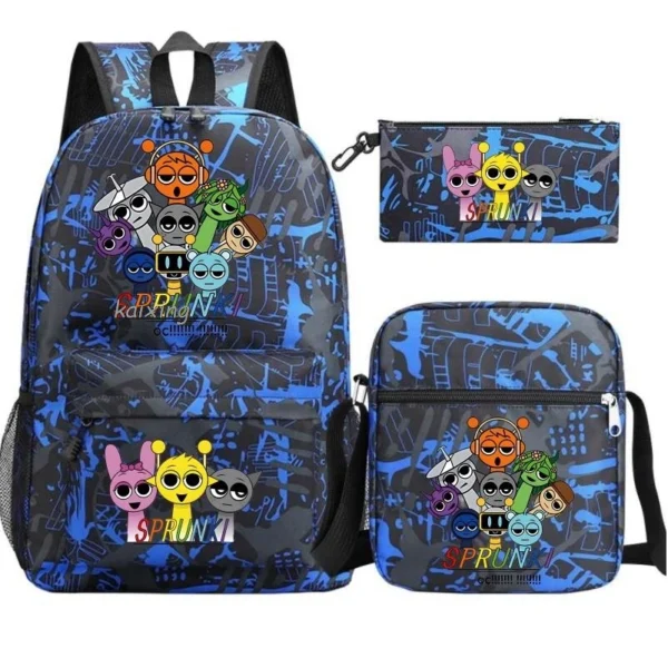 Kit Escolar Sprunki Anime - Imagem 15