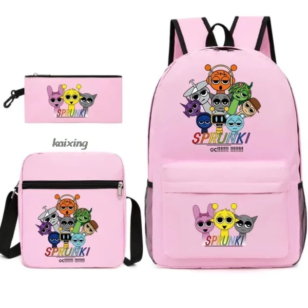 Kit Escolar Sprunki Anime - Imagem 17