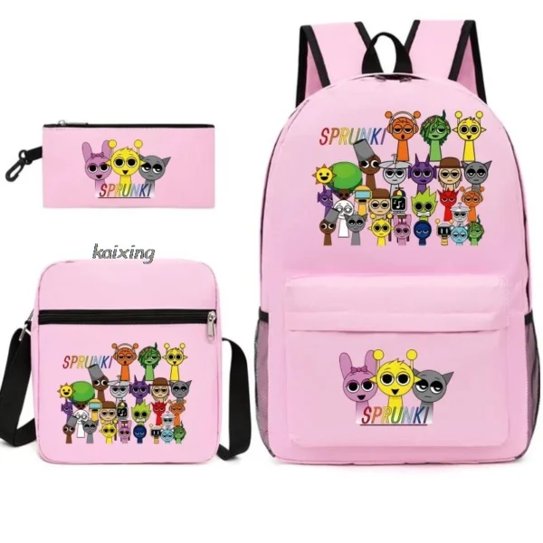 Kit Escolar Sprunki Anime - Imagem 9