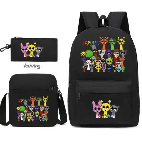 Kit Escolar Sprunki Anime - Imagem 21