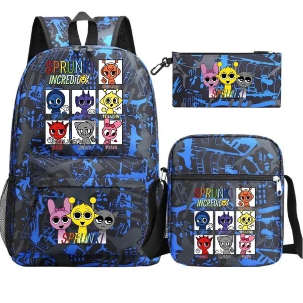 Kit Escolar Sprunki Anime - Imagem 14