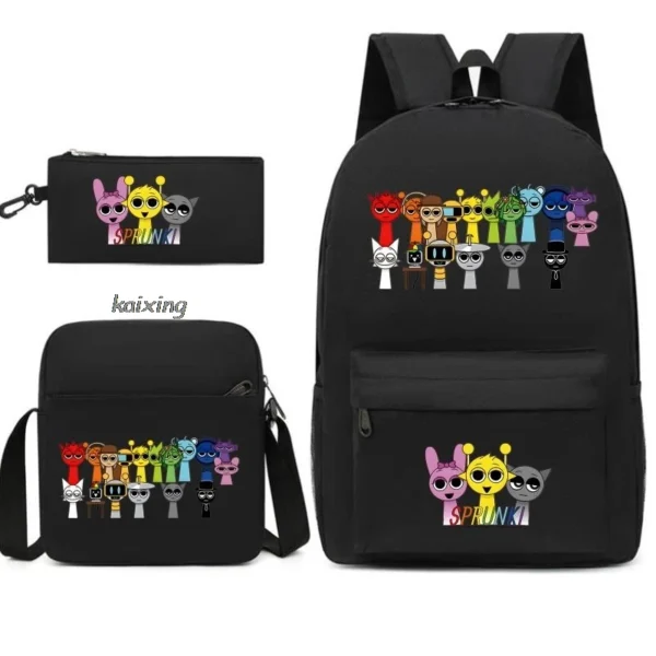 Kit Escolar Sprunki Anime - Imagem 23