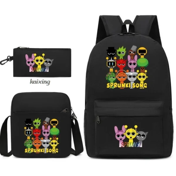 Kit Escolar Sprunki Anime - Imagem 20