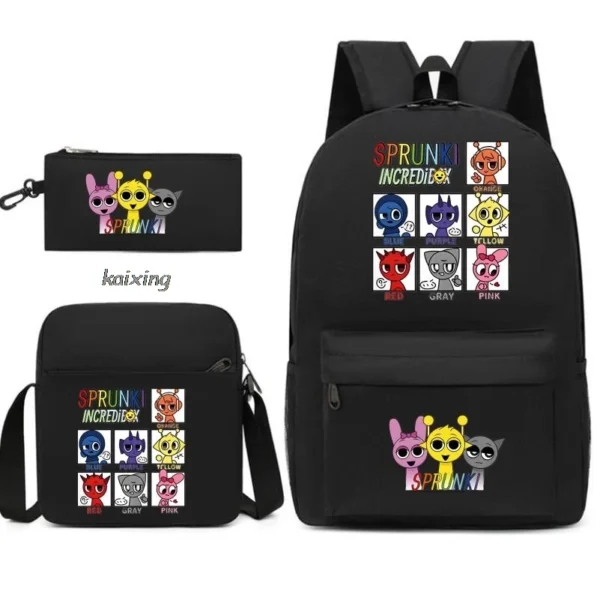 Kit Escolar Sprunki Anime - Imagem 22