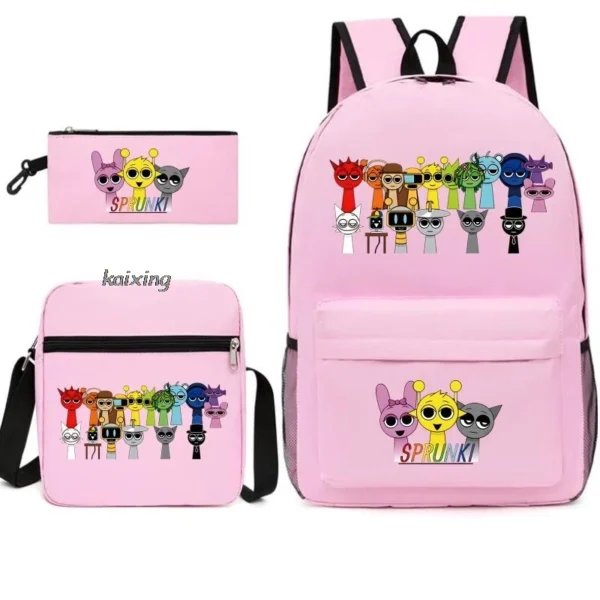 Kit Escolar Sprunki Anime - Imagem 10