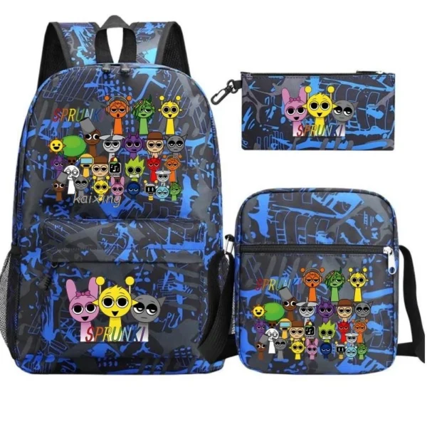 Kit Escolar Sprunki Anime - Imagem 18