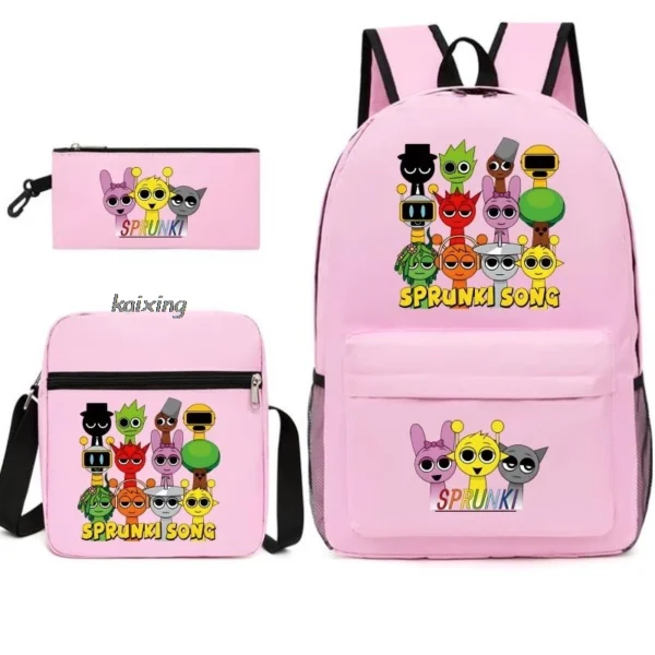 Kit Escolar Sprunki Anime - Imagem 16