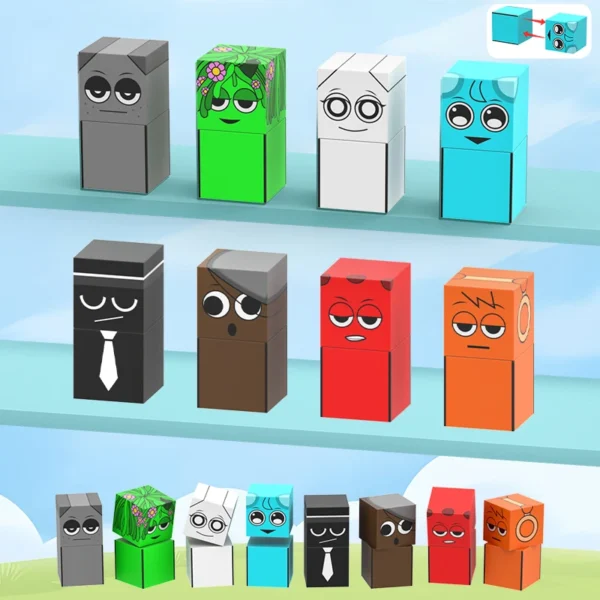 Blocos Magnéticos Sprunki Cubic Fun - Image 7