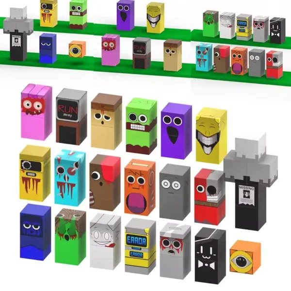 Blocos Magnéticos Sprunki Cubic Fun - Imagem 17