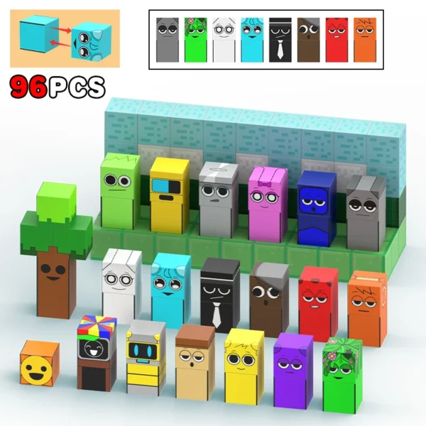 Blocos Magnéticos Sprunki Cubic Fun - Image 9
