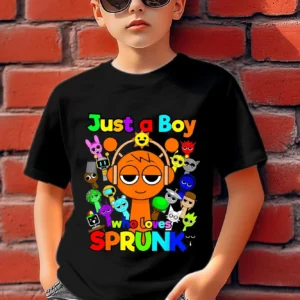 Camiseta Sprunki Just a Boy