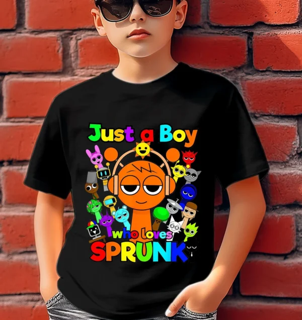 Camiseta Sprunki Just a Boy