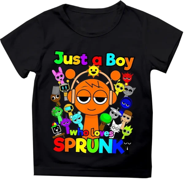 Camiseta Sprunki Just a Boy - Image 7