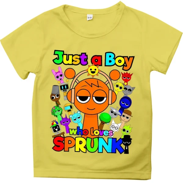 Camiseta Sprunki Just a Boy - Image 15