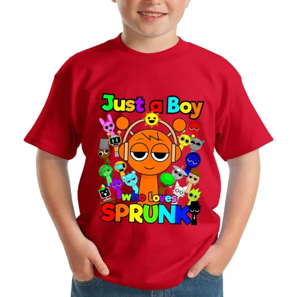 Camiseta Sprunki Just a Boy - Image 3