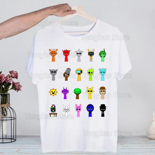 Camiseta Sprunki Fun Characters - Image 11