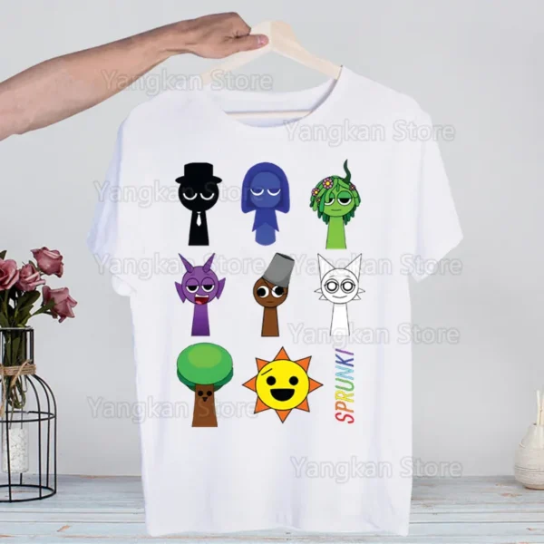 Camiseta Sprunki Fun Characters - Image 3