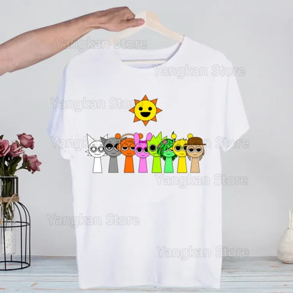 Camiseta Sprunki Fun Characters - Image 5