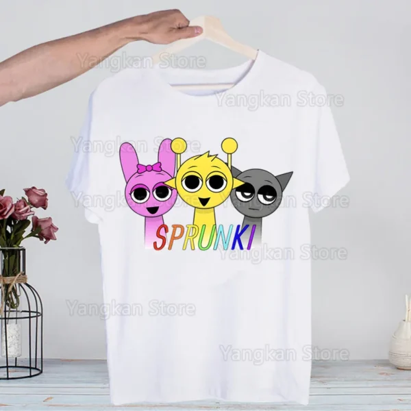 Camiseta Sprunki Fun Characters - Image 8