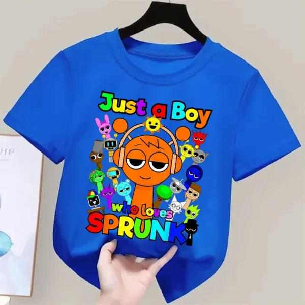 Camiseta Sprunki Just a Boy - Image 5