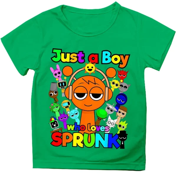 Camiseta Sprunki Just a Boy - Image 12