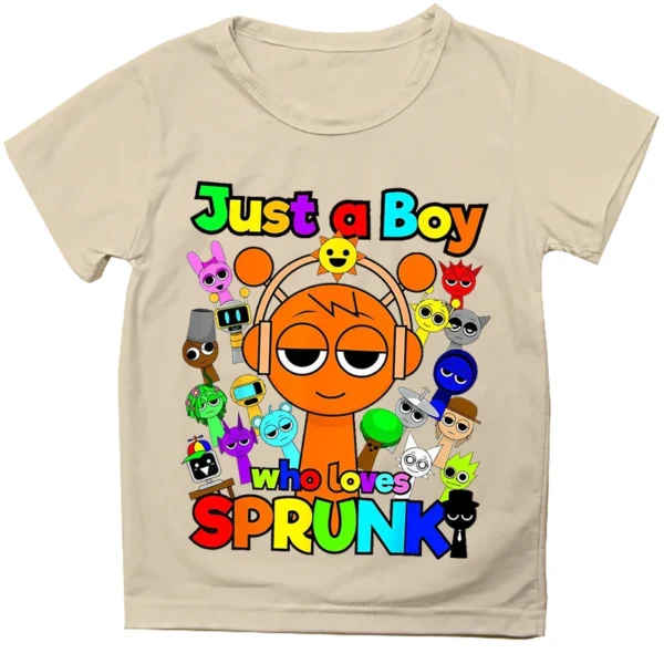 Camiseta Sprunki Just a Boy - Image 10