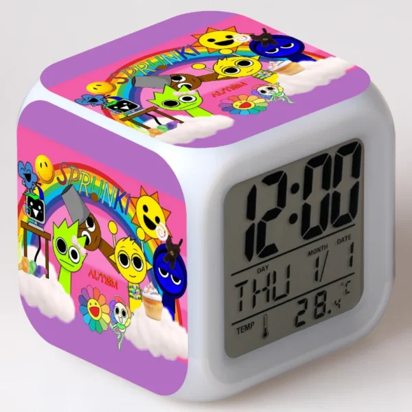 Relógio Despertador Digital Sprunki Fun - Image 14