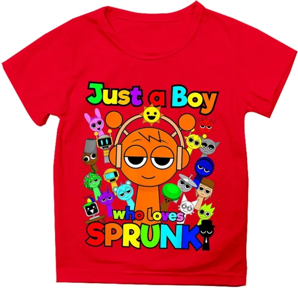 Camiseta Sprunki Just a Boy - Image 14