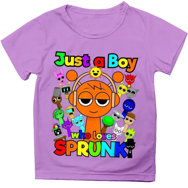 Camiseta Sprunki Just a Boy - Image 13