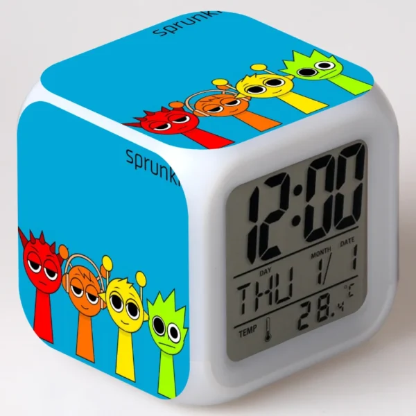 Relógio Despertador Digital Sprunki Fun - Image 7