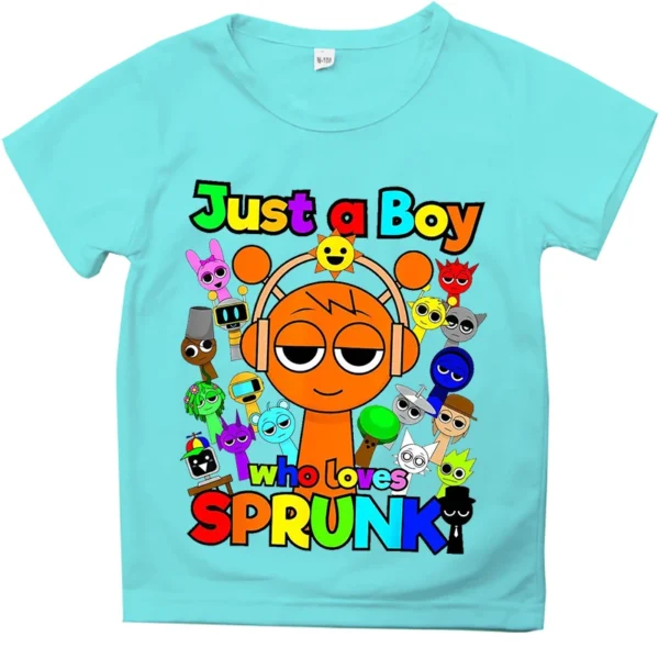 Camiseta Sprunki Just a Boy - Image 11
