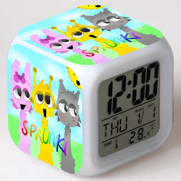Relógio Despertador Digital Sprunki Fun - Image 17