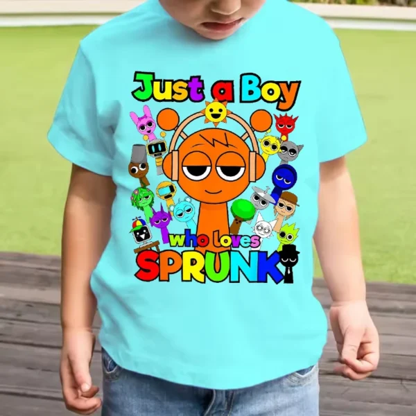 Camiseta Sprunki Just a Boy - Image 2