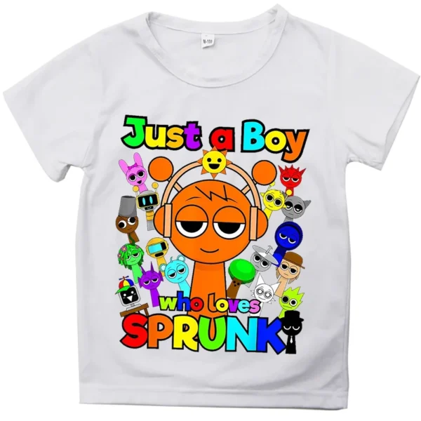 Camiseta Sprunki Just a Boy - Image 16