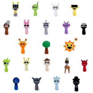 Coleção Completa Bonecos de Pelúcia Sprunki - sprunki store